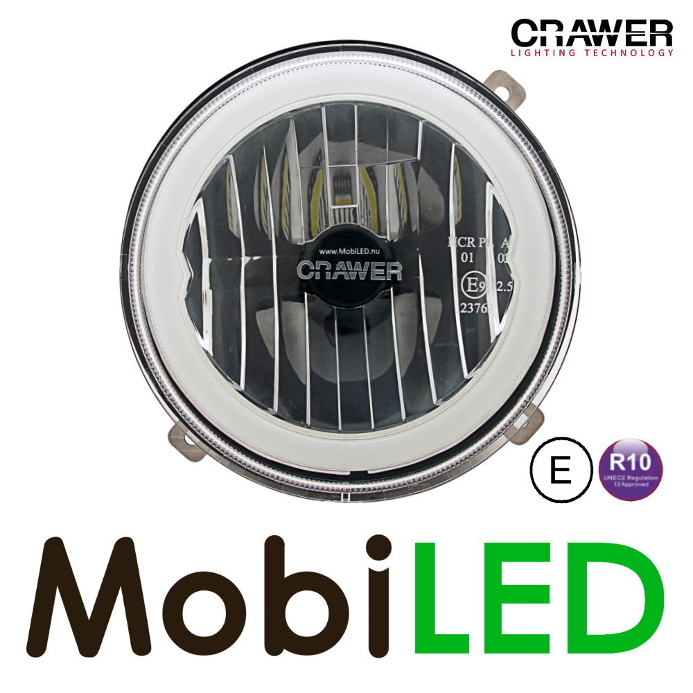 Crawer Phare Crawer rond de 5 pouces E-mark Crawer Phare Crawer rond de 5 pouces E-mark