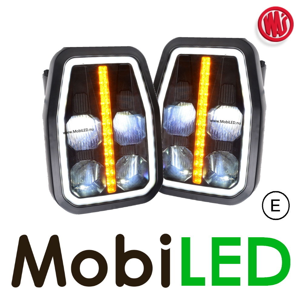 WAS Set headlights upright