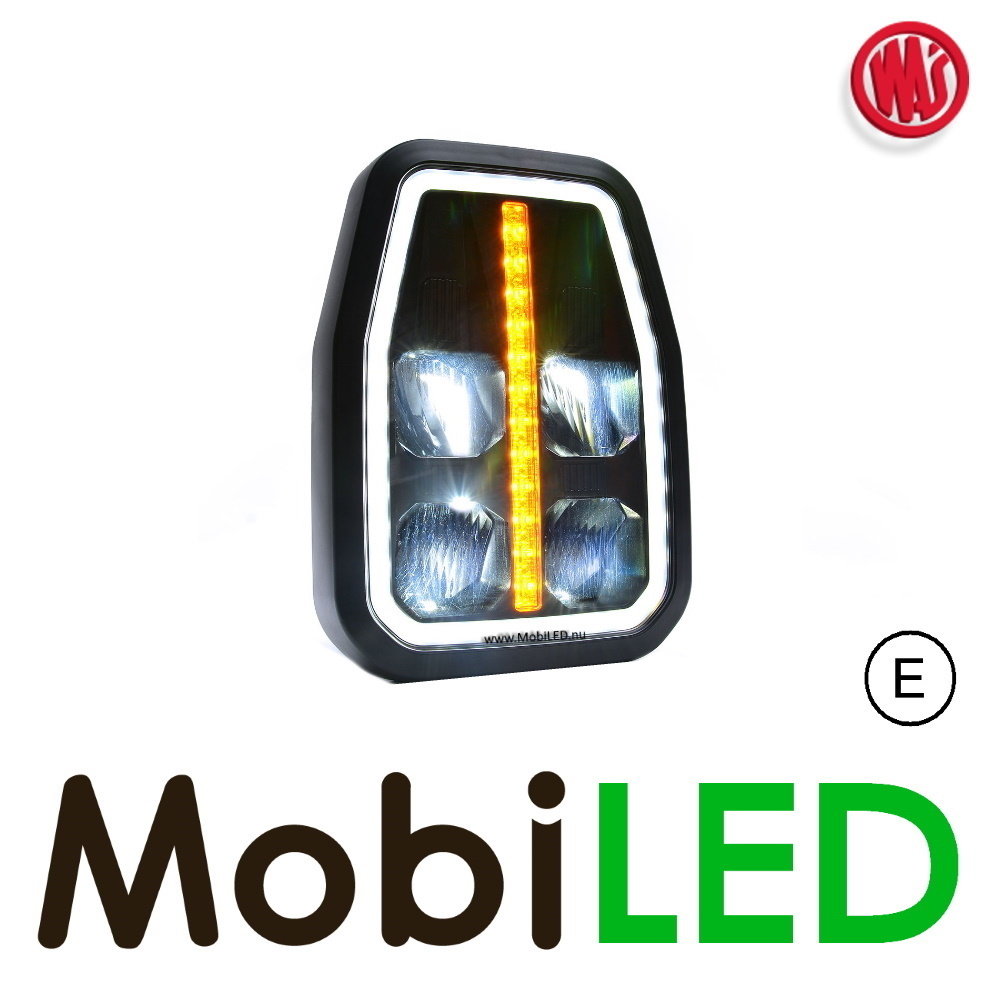 WAS Set headlights upright