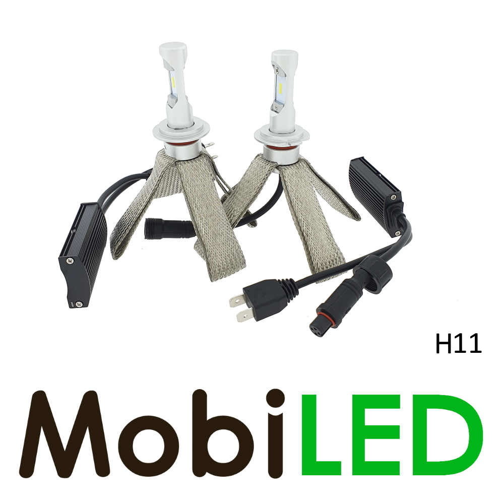 H11 led koplampen set Compact Fit H11 led koplampen set Compact Fit