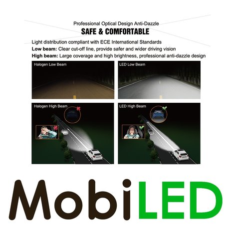 OLEDONE 9006 LED headlights set Oledone