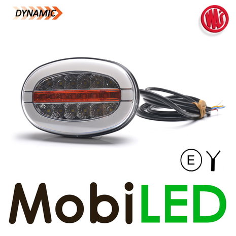 WAS Multifunctional front lamp with turn signal and DRL E-mark