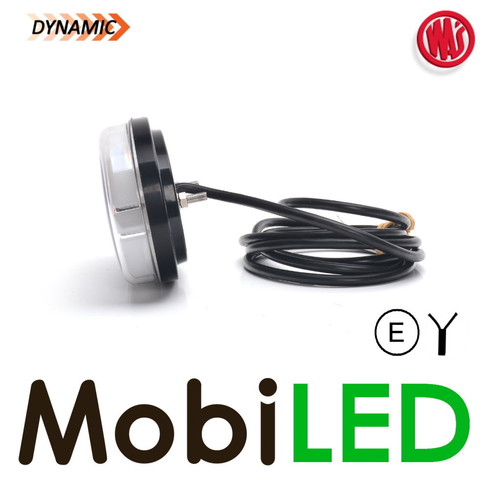 WAS Multifunctional front lamp with turn signal and DRL E-mark