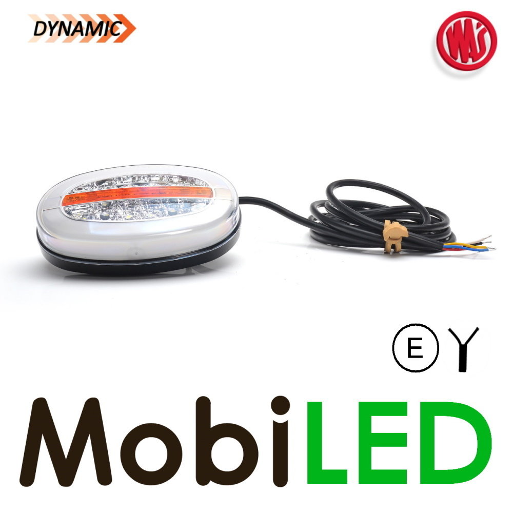 WAS Multifunctional front lamp with turn signal and DRL E-mark