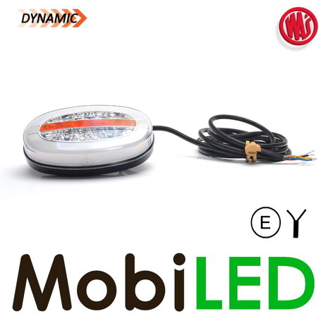 WAS Multifunctional front lamp with turn signal and DRL E-mark