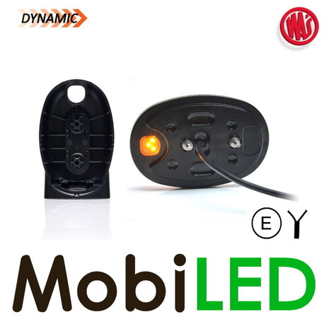 WAS Multifunctional front lamp with turn signal and DRL E-mark