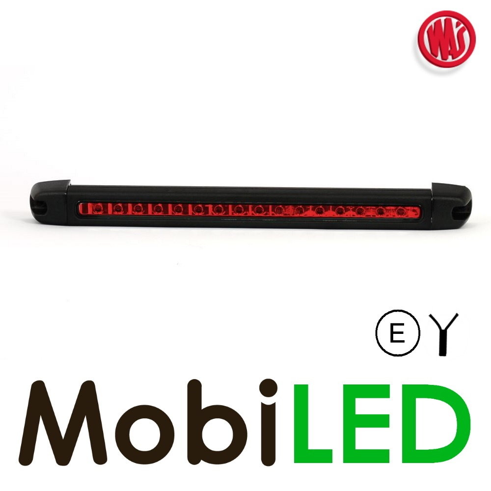 WAS Adjustable Brake light red long 24 volts