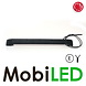 WAS NEON look Feu de freinage inclinable long 12-24 volts WAS NEON look Feu de freinage inclinable long 12-24 volts