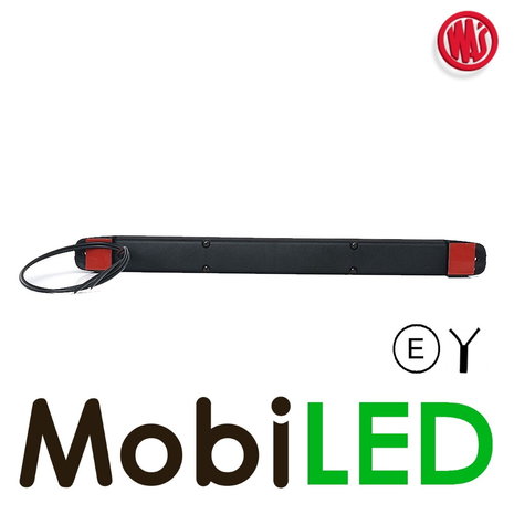 WAS WAS NEON look Kantelbaar lang remlicht  12-24 volt E-keur