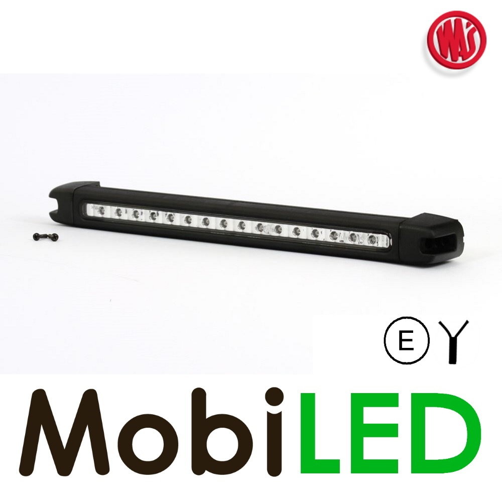 WAS WAS Adjustable Long Brake light with red LEDs 12 volts E-mark