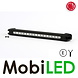 WAS WAS Adjustable Long Brake light with red LEDs 12 volts E-mark