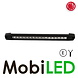 WAS WAS Adjustable Long Brake light with red LEDs 12 volts E-mark