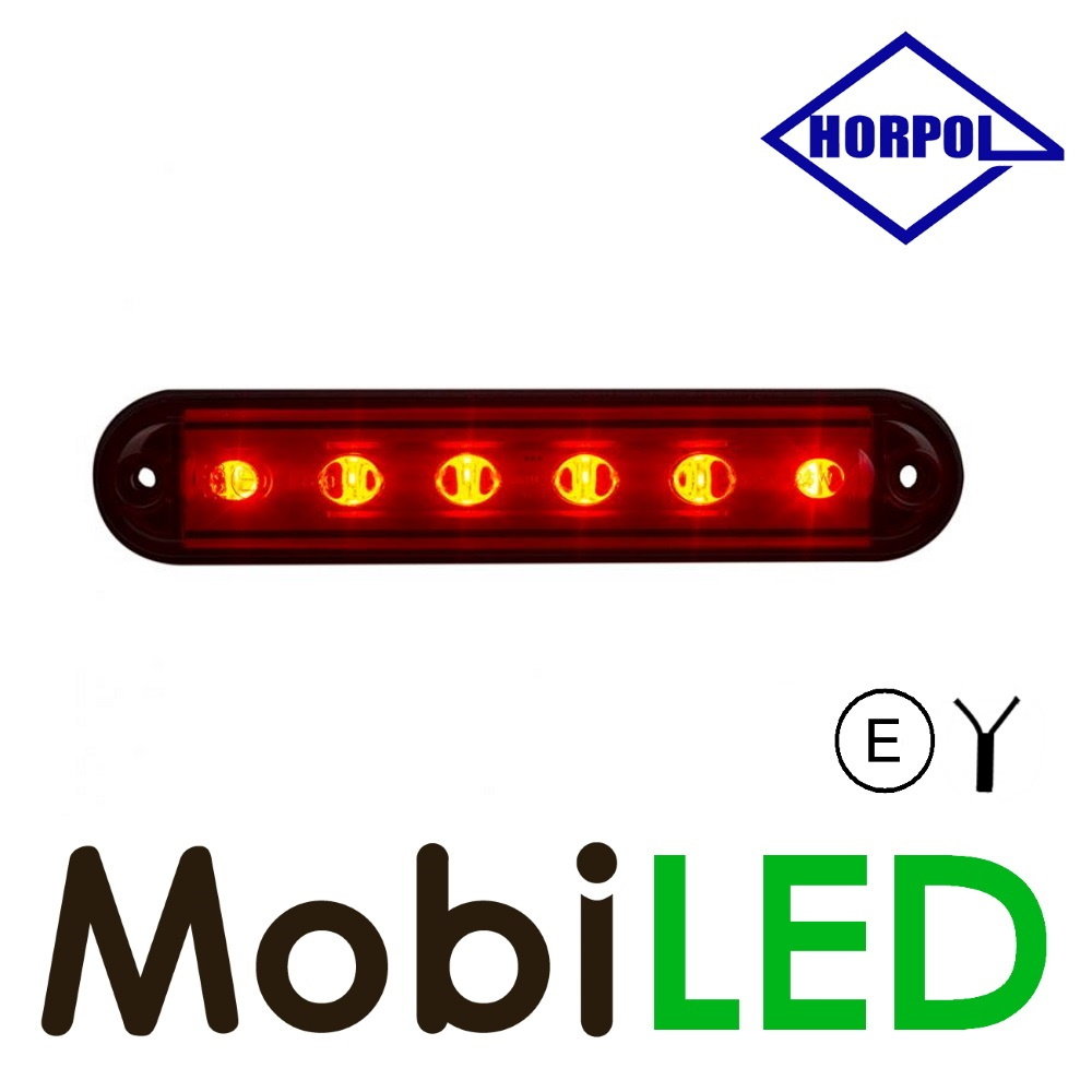 HORPOL Horpol Brake light compact 12-24 volts E-mark HORPOL Horpol Brake light compact 12-24 volts E-mark