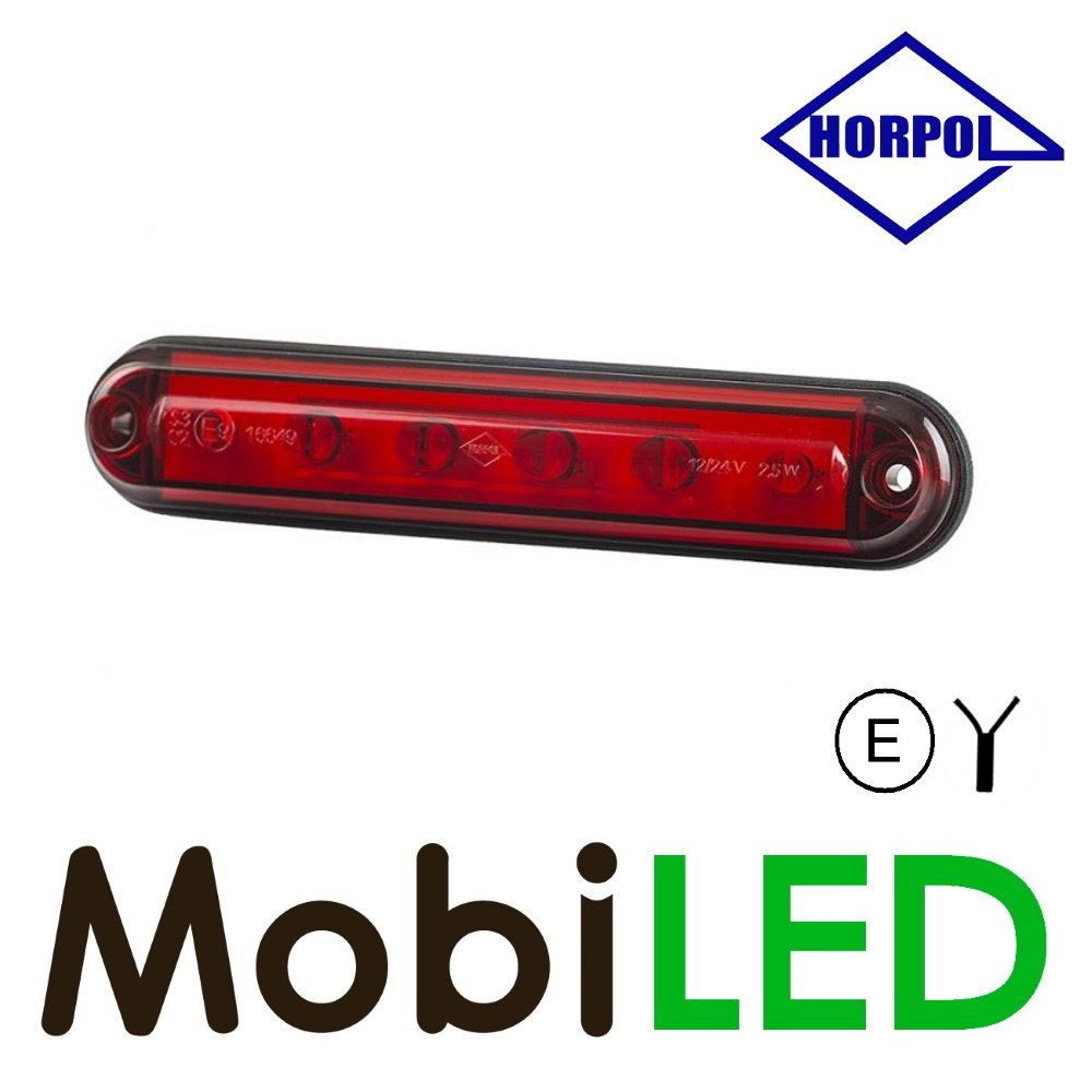 HORPOL Feu de freinage compact 12-24 volts HORPOL Feu de freinage compact 12-24 volts