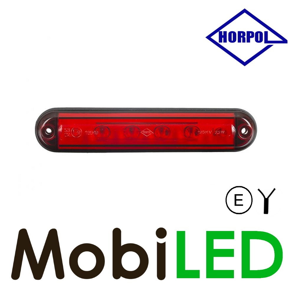 HORPOL Feu de freinage compact 12-24 volts HORPOL Feu de freinage compact 12-24 volts
