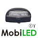Kentekenverlichting Zwart E-keur R4 Kentekenverlichting Zwart E-keur R4