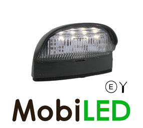 Licence plate lighting black