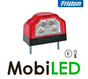Fristom Kentekenverlichting Rood