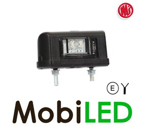 WAS Kentekenverlichting led wit E-keur WAS Kentekenverlichting led wit E-keur