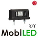 WAS Éclairage de plaque d'immatriculation LED blanc avec E-mark WAS Éclairage de plaque d'immatriculation LED blanc avec E-mark