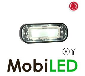 WAS License plate lighting flush mounted black
