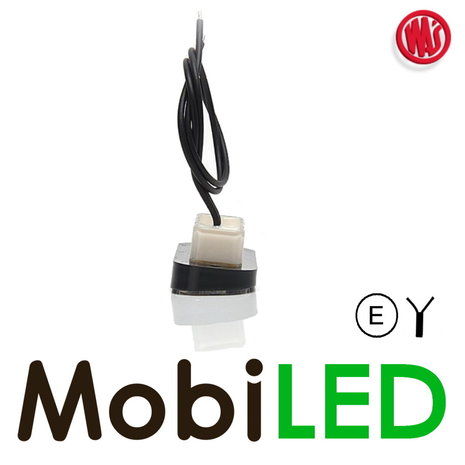 WAS Kentekenverlichting inbouw 12-24 volt E-keur