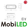 WAS WAS License plate lighting flush mounted E-mark
