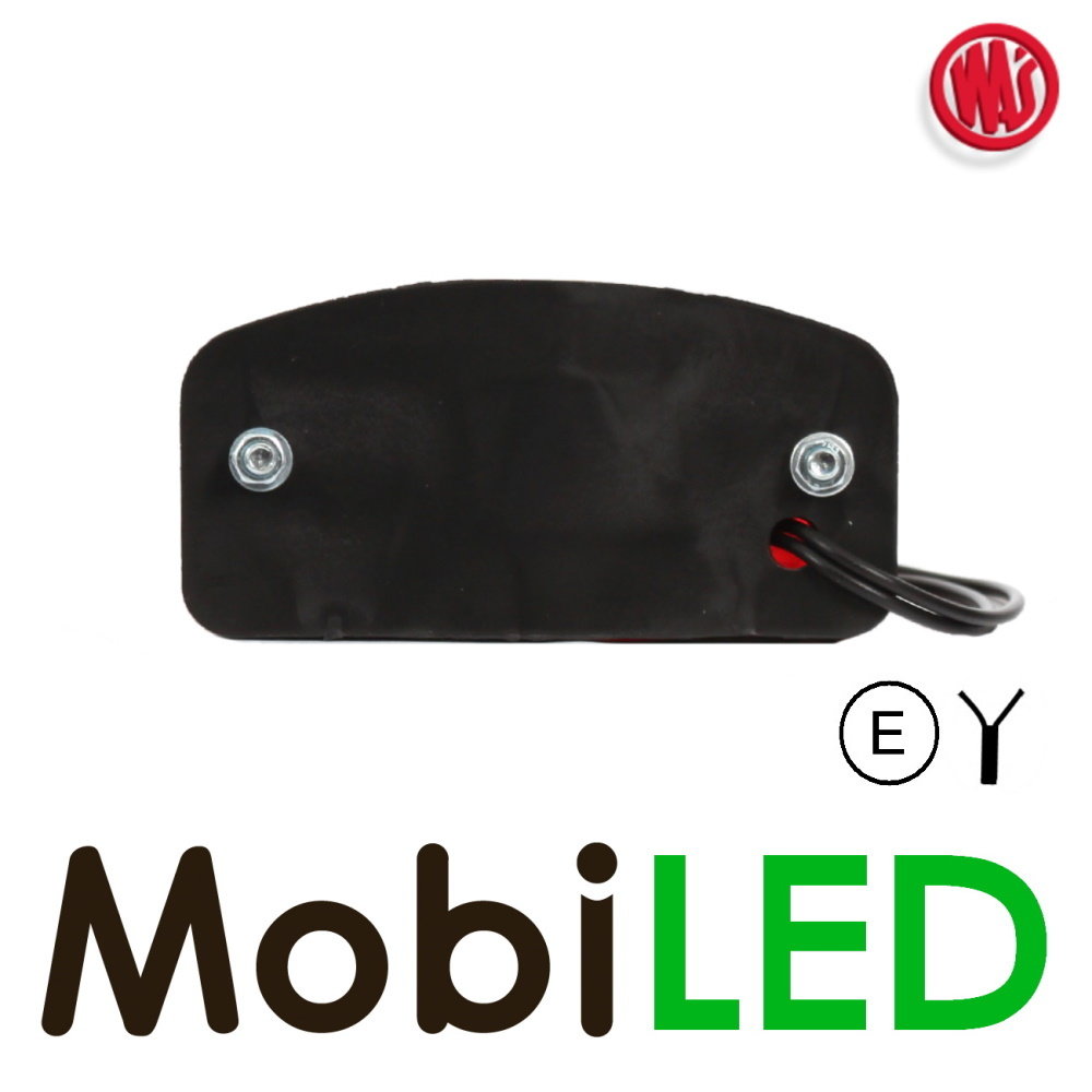 WAS Éclairage de plaque d'immatriculation multifonction E-mark 12-24 volts WAS Éclairage de plaque d'immatriculation multifonction E-mark 12-24 volts