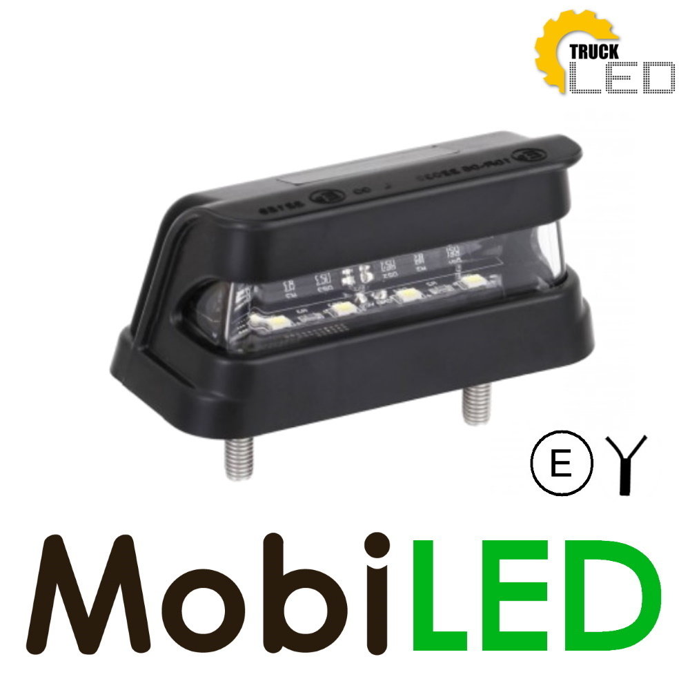 Kentekenverlichting E-keur 12-24 volt Kentekenverlichting E-keur 12-24 volt