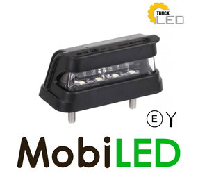 License plate lighting black
