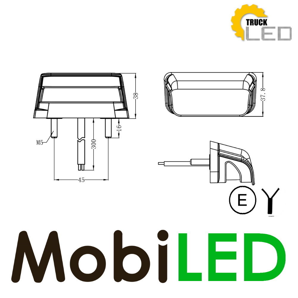 Kentekenverlichting E-keur 12-24 volt Kentekenverlichting E-keur 12-24 volt