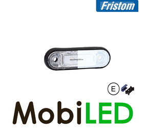 Fristom Markering Slim line 2 leds Wit Fristom Markering Slim line 2 leds Wit