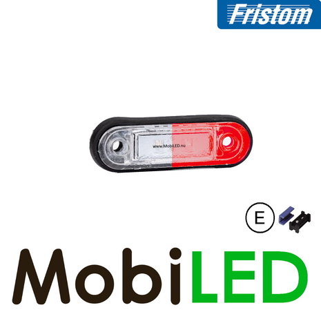 Fristom Marquage Slim line 2 LED rouge E-mark Fristom Marquage Slim line 2 LED rouge E-mark