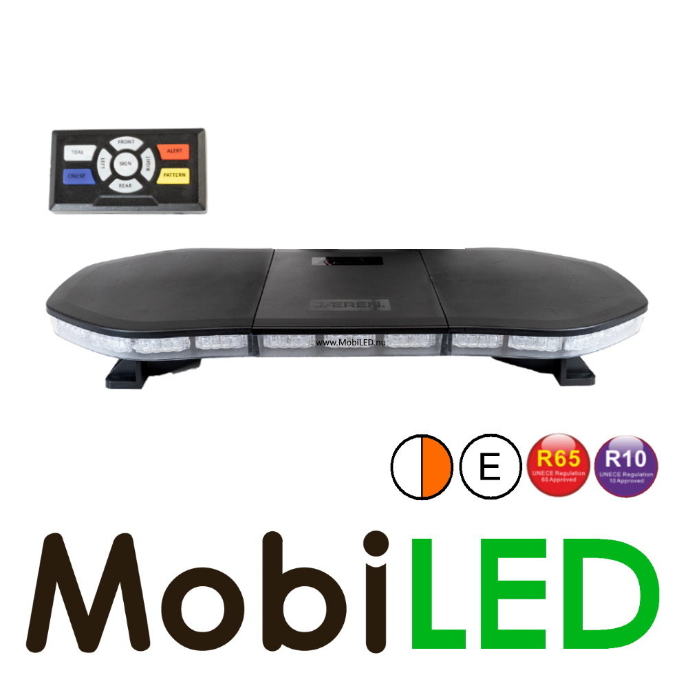 Flitsbalk 760 118 watt Amber-Wit ECE R10-R65 Flitsbalk 760 118 watt Amber-Wit ECE R10-R65