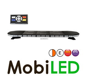 Flitsbalk 1420 192 watt Amber/Wit