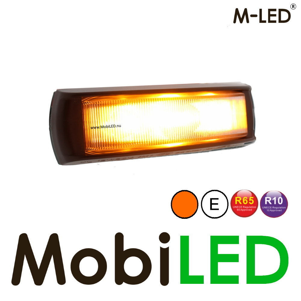 M-LED M-LED Flash grand angle ambre 4 LED E-marque M-LED M-LED Flash grand angle ambre 4 LED E-marque