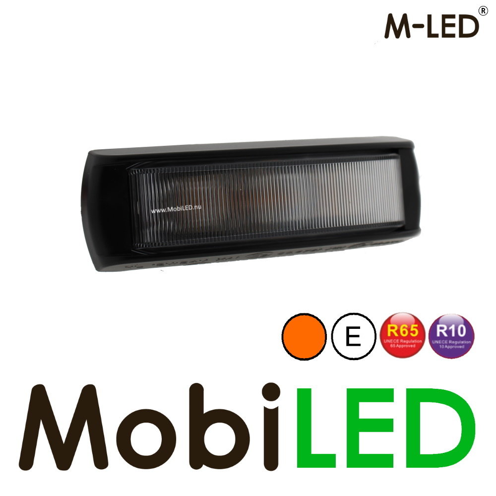 M-LED M-LED Wide angle flasher amber 4 LEDs E-mark M-LED M-LED Wide angle flasher amber 4 LEDs E-mark