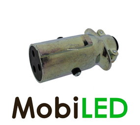 Power plug Clang 3-pole 24 V metal heavy duty Power plug Clang 3-pole 24 V metal heavy duty