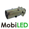 Power plug clang 3-pole 24 V metal heavy duty