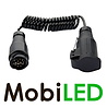 12 volts 13 wire Electrical spiral cable 3 m 13 pin 12 volts 13 wire Electrical spiral cable 3 m 13 pin