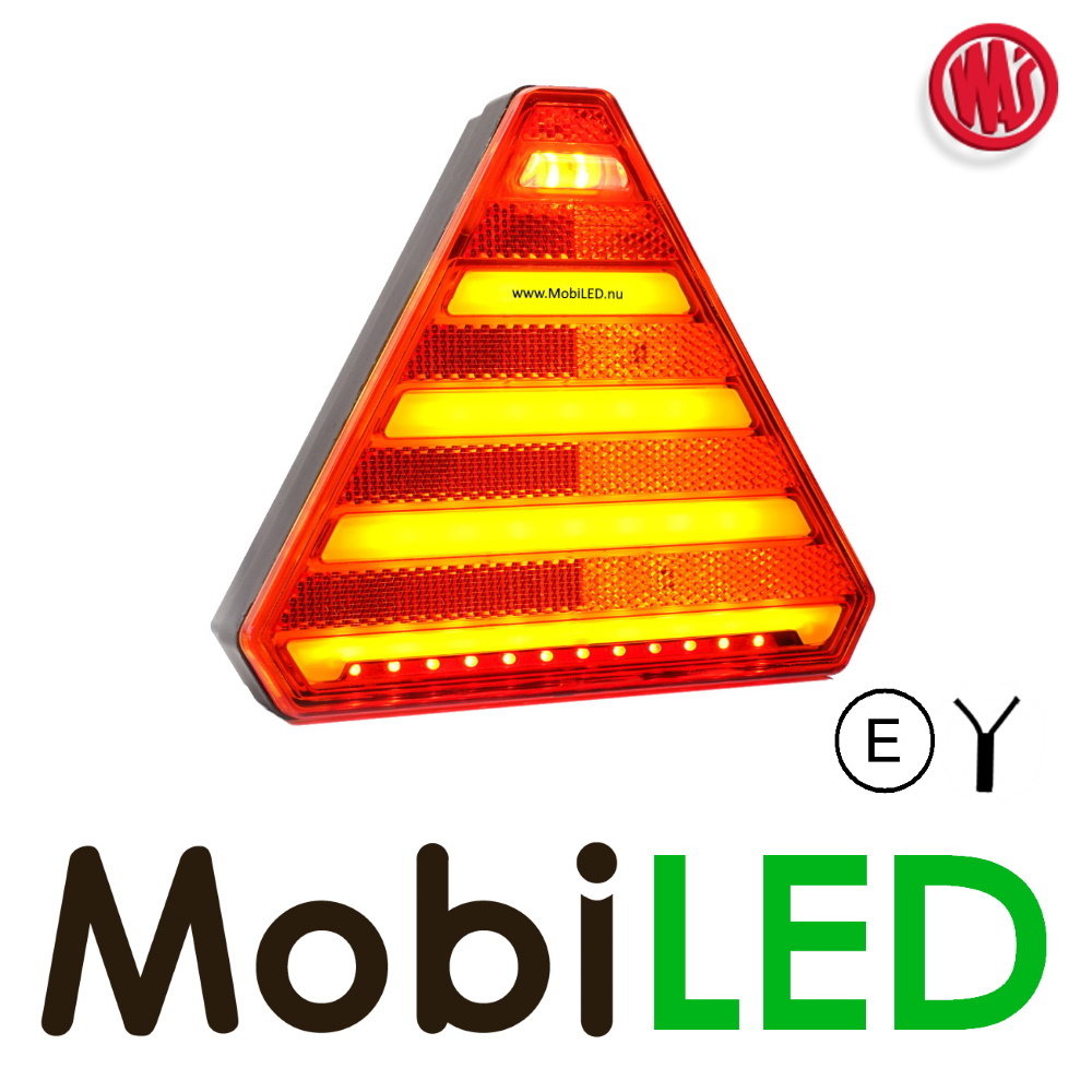 WAS WAS Rear light 4 functions and reflector universal E-mark WAS WAS Rear light 4 functions and reflector universal E-mark