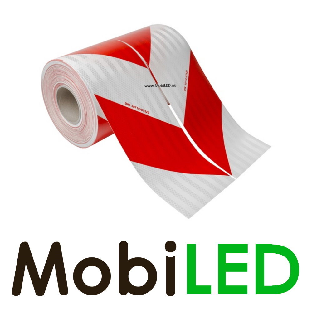 Bande réfléchissante large gauche