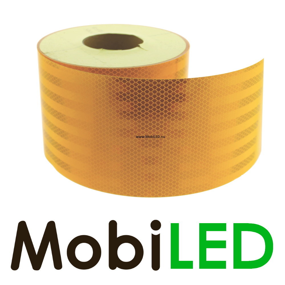 Bande réfléchissante large jaune Bande réfléchissante large jaune