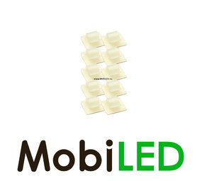 Clips de câble adhésifs blanc 8-13 mm Clips de câble adhésifs blanc 8-13 mm