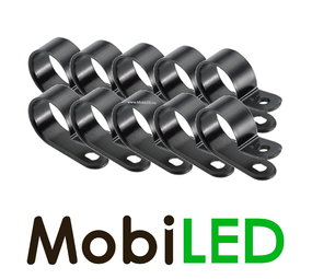 P-Clips en nylon noir 28 mm P-Clips en nylon noir 28 mm