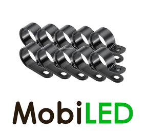 P-Clips en nylon noir 19 mm P-Clips en nylon noir 19 mm