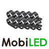 Nylon P-Clips black 12 mm 10 pieces Nylon P-Clips black 12 mm 10 pieces
