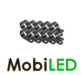 P-Clips en nylon noir 8 mm P-Clips en nylon noir 8 mm