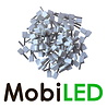 Twin entry cord ends 0.5 mm 100 pieces white Twin entry cord ends 0.5 mm 100 pieces white