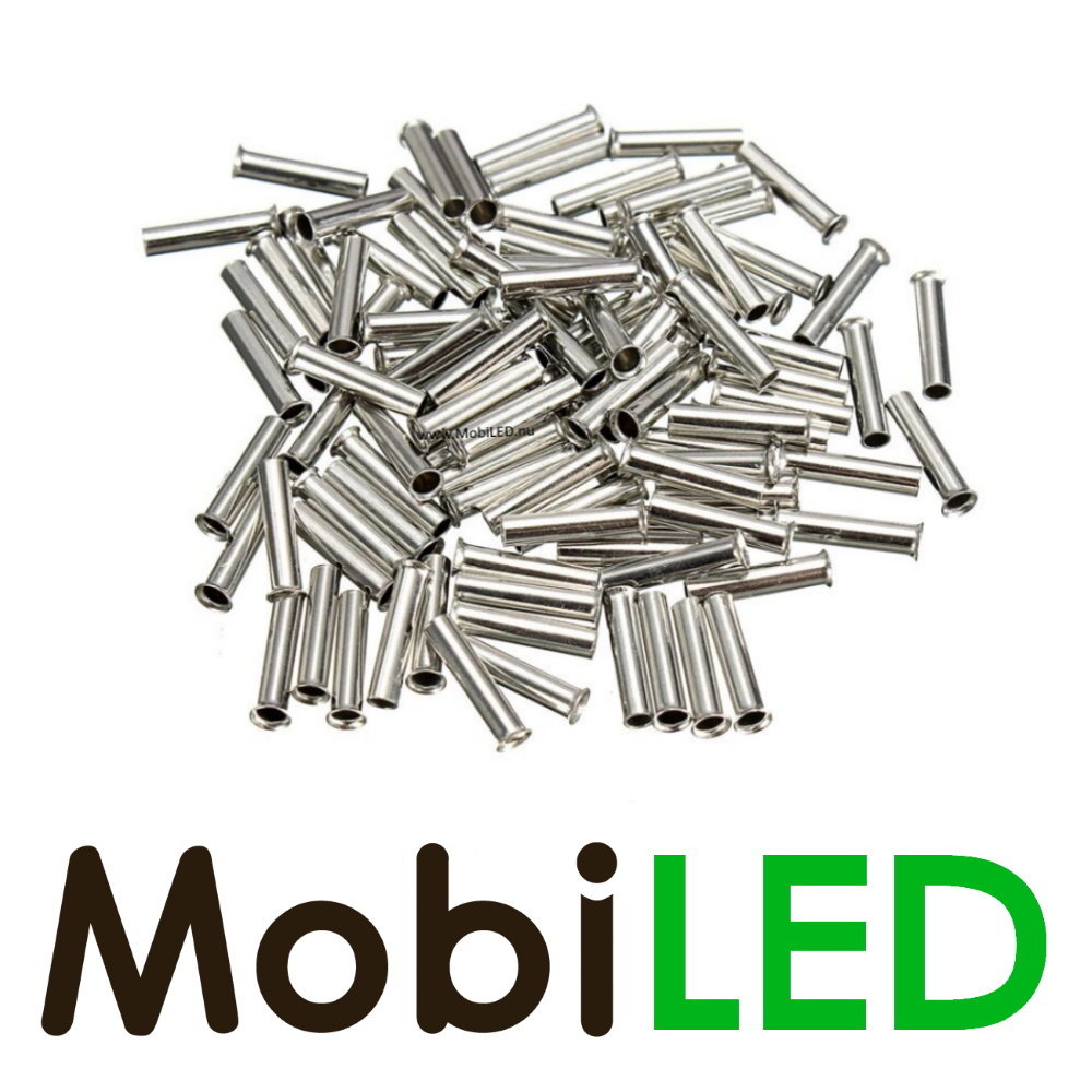 Cable end lugs (non-insulated) 2.5 mm 100 pieces Cable end lugs (non-insulated) 2.5 mm 100 pieces